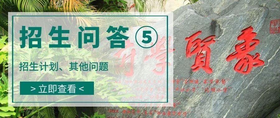 国际部招生问答⑤ | 入学考试、招生计划等